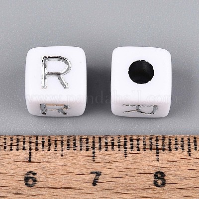 Непрозрачные акриловые бусины SACR-T035-03R-1