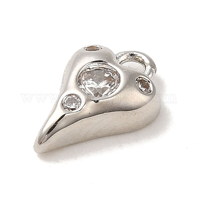 Латунные микро проложить кубического циркония подвески KK-K371-21P-1