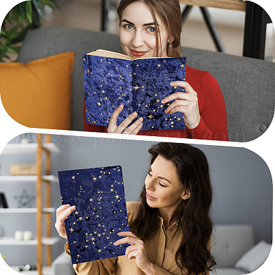 Бархатная обложка книги AJEW-WH20072-78A-1