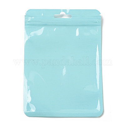 Прямоугольные пластиковые пакеты Инь-Янь с застежкой-молнией ABAG-A007-02G-05-1