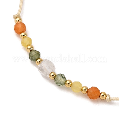 Браслеты из бисера с созвездиями из натуральных драгоценных камней NR2952-7-1