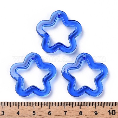 Прозрачные акриловые бусины&nbsp;MACR-S373-24-B-1