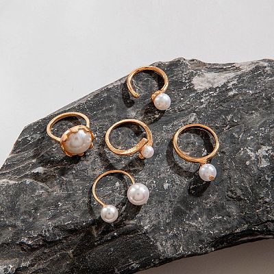 Набор из 5 шт. колец из сплава WG7802C-38-1