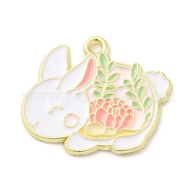 Подвески из эмали и сплава ENAM-R146-02A-1