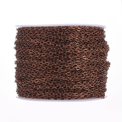 Латунные плоские овальные кабельные цепи CHC025Y-R-1