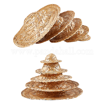 Кукла в соломенной шляпе DIY-NB0003-77-1