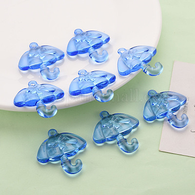 Прозрачные акриловые подвески TACR-T024-01B-940-1