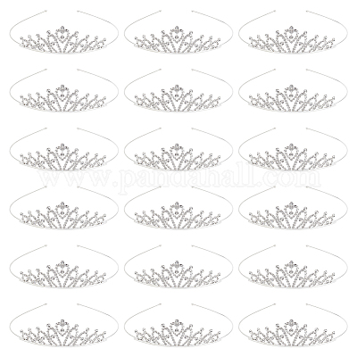 Резинки для волос со стразами для девочек&nbsp;OHAR-WH0001-25-1