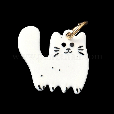 Латунные подвески с УФ-печатью&nbsp;ENAM-I086-07-1