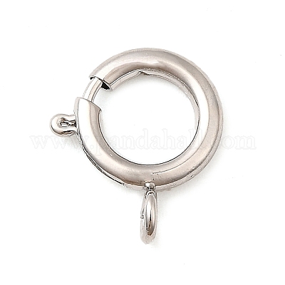 Латунная застежка пружинного кольца KK-D407-20P-D-1