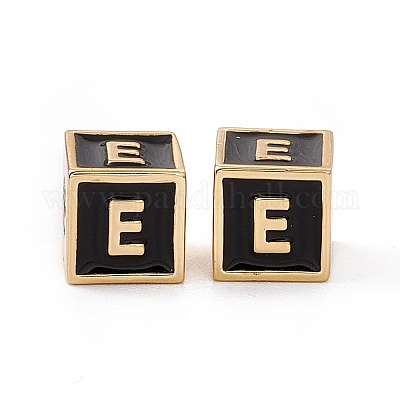 Стойки покрытие латунь эмаль бисер KK-B060-04G-01E-1