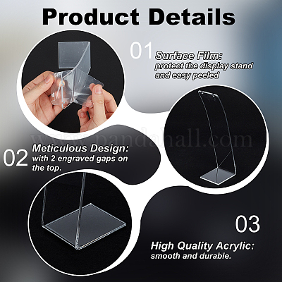 Акриловые ожерелья&nbsp;NDIS-WH0003-015A-1