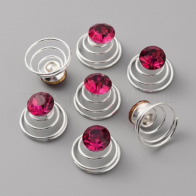 Модная железная спиральная заколка для волос OHAR-WH0021-15I-1