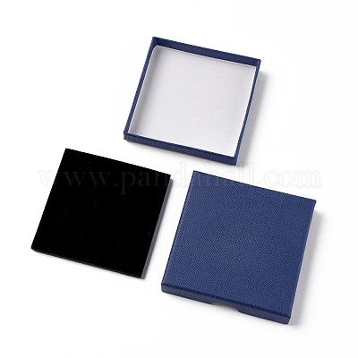 Бумага с коробочками для ожерелий из губчатого коврика OBOX-G018-01B-05-1