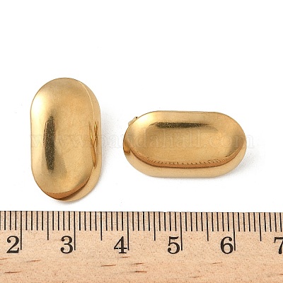 Фурнитура для сережек-гвоздиков из нержавеющей стали 304 STAS-V015-27G-1