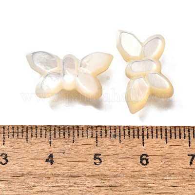 Натуральные белые бусины из ракушек BSHE-Z008-02-1