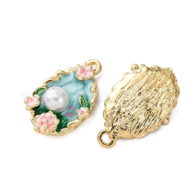 Подвески из эмалевого сплава легкого золота ENAM-B028-03KCG-01-1