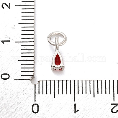 Латунные микро проложить кубического циркония подвески KK-H527-13P-01-1