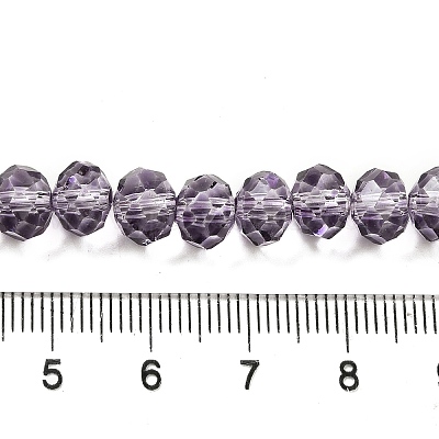 Прозрачная краска для запекания стеклянные бусины нити DGLA-A034-T8mm-D07-1