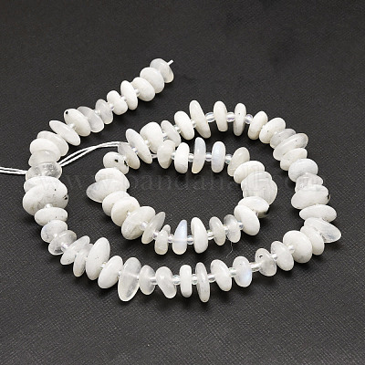 Бусины из натурального радужного лунного камня G-E569-J15-1