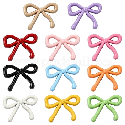 55шт бусины из сплава 11 цветов FIND-CJ0004-27-1