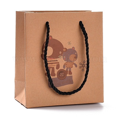 Прямоугольные крафт-бумажные мешки CARB-F008-04G-1