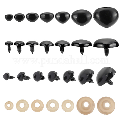 140 набор из 7-х видов пластиковых носов для изготовления кукол KY-GO0001-07-1