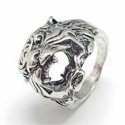 Кольца перста сплава RJEW-S038-101-20mm-1