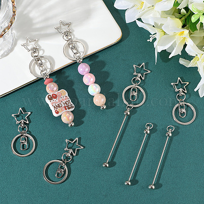 10 шт. застежки для брелка из сплава KEYC-SC0001-79A-1