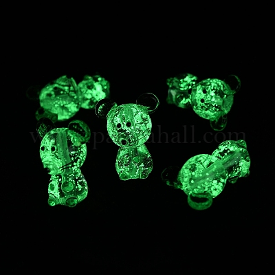 Светящиеся нити бус лэмпворк ручной работы LAMP-Z007-03C-1