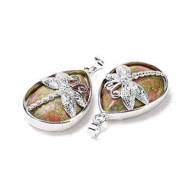 Природные подвески Unakite G-G900-01P-12-1