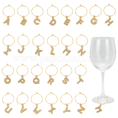 Латунные подвески для бокалов для вина AJEW-GO00013-1