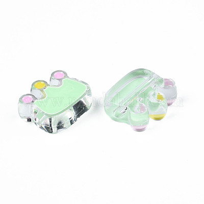 Прозрачные акриловые бусины ACRC-S039-08B-1