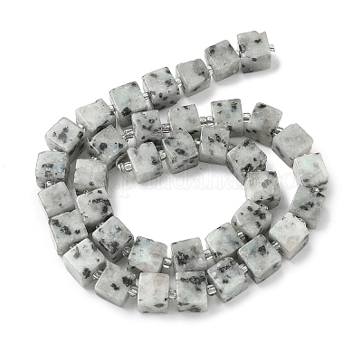 Природных кунжута яшмы бисер нитей G-D338-A20-1