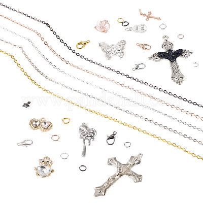 Набор для самостоятельного изготовления подвесок и ожерелий DIY-TA0013-04-1