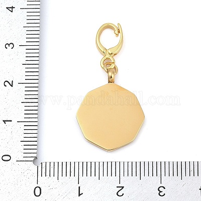 Подвесной декор из эмалированной нержавеющей стали 304 STAS-S168-01G-03-1