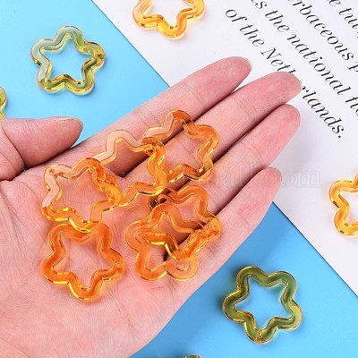 Прозрачные акриловые бусины&nbsp;MACR-S373-24-B05-1