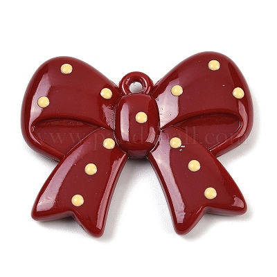 Большие подвески из непрозрачной акриловой эмали OACR-B036-13A-1