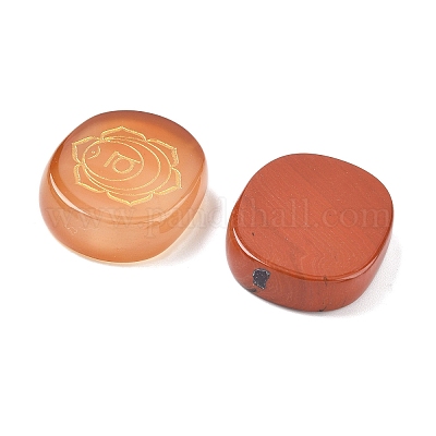 7 шт. 7 стиля чакра натуральные смешанные драгоценные камни дисплей украшения G-F786-01-1