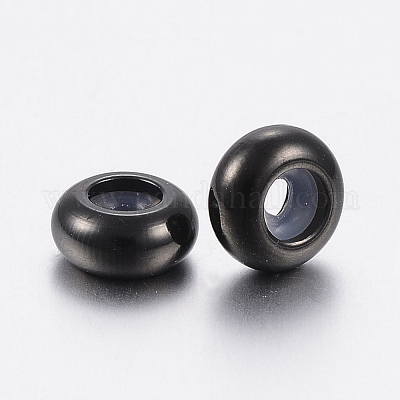 202 бусины из нержавеющей стали STAS-F148-9mm-07B-1