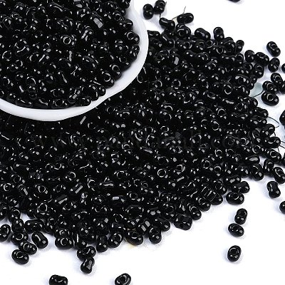 Выпечка краска стеклянные бусины SEED-K010-A02-1