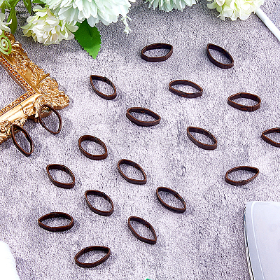 20шт кожаный ремешок для часов безель&nbsp;AJEW-FH0005-08B-1