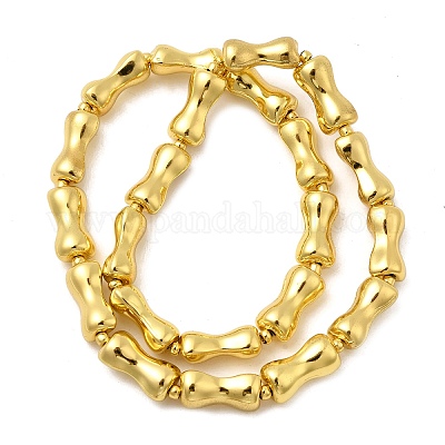 Стеклянные бусины с гальваническим покрытием  EGLA-F166-13-1