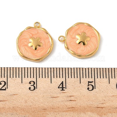 Подвески из эмалированной нержавеющей стали 304 STAS-U057-14G-01-1