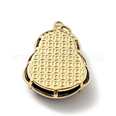 Природных окрашенных нефрита подвески KK-C242-06G-01-1