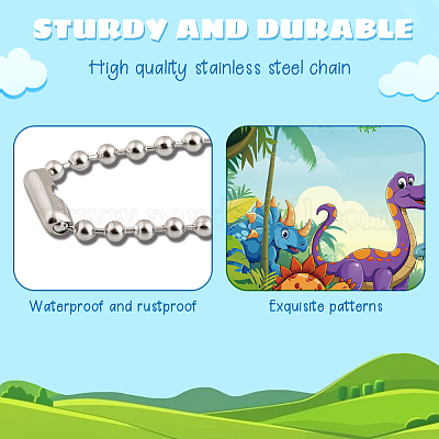 Прямоугольные украшения из ПВХ HJEW-WH0080-002-1