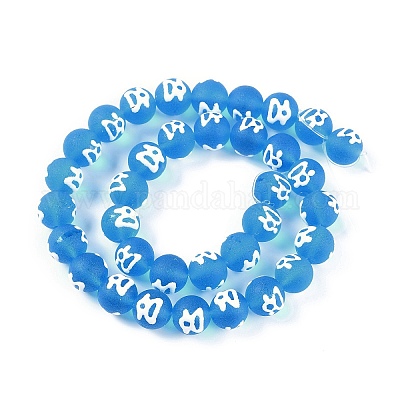 Бусины лэмпворк  GLAA-B021-07A-02-1