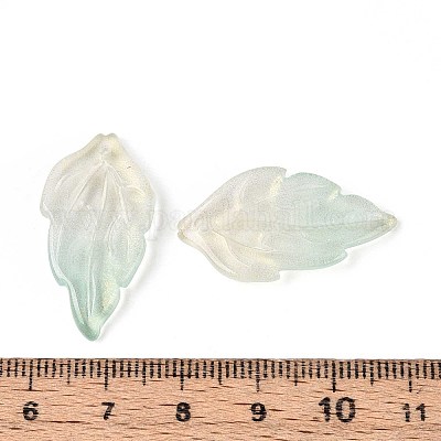 Двухцветные стеклянные подвески GLAA-A011-21A-1