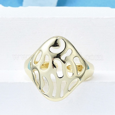 Латунные манжеты для женщин RJEW-G347-14G-1