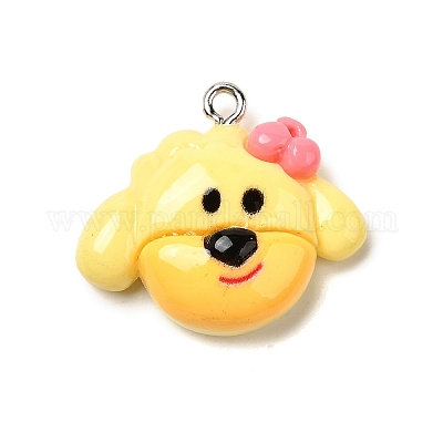 Подвески из непрозрачной смолы RESI-V003-03C-1